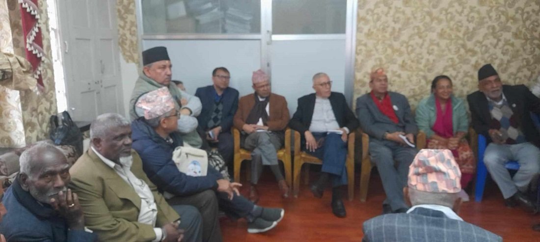 कांग्रेसको १५ औँ महाधिवेशनको तयारी: बिशालनगरमा शेखर पक्षको बैठक