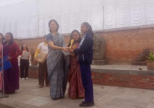 राष्ट्रिय स्तरको कविता प्रतियोगितामा प्रिती अधिकारीको उपलब्धि