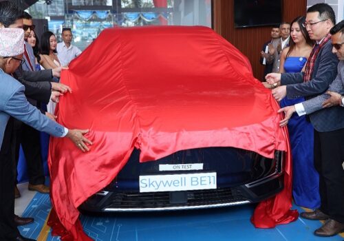 G Motors conducted Skywell Flagship Showroom Launch and Unveiling of BE11 Premium SUV