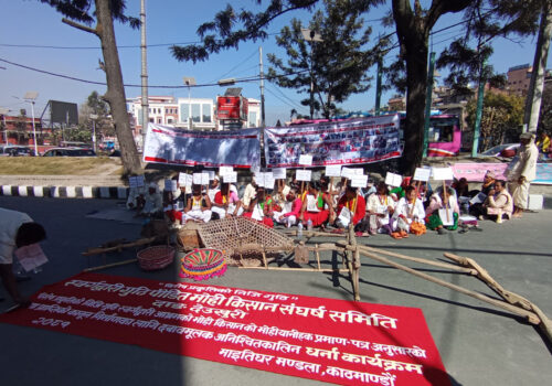 स्वर्गद्वारी गुठी पीडितको प्रदर्शनमा झडप : डीएसपी घाइते