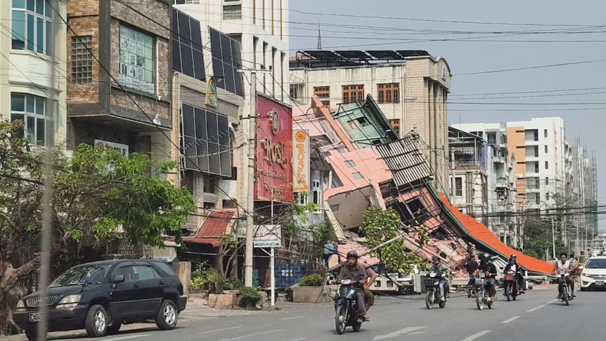म्यान्मा भूकम्प अपडेटः मृत्यु हुनेको सङ्ख्या एक हजार ६४४ पुग्यो