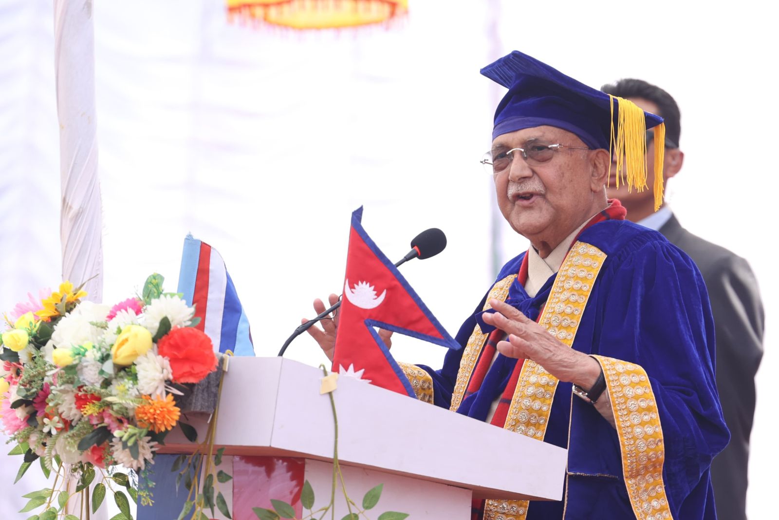 ‘हाम्रो लक्ष्य देशलाई समृद्धिको नयाँ युगतर्फ अघि बढाउने हो’ : प्रधानमन्त्री ओली