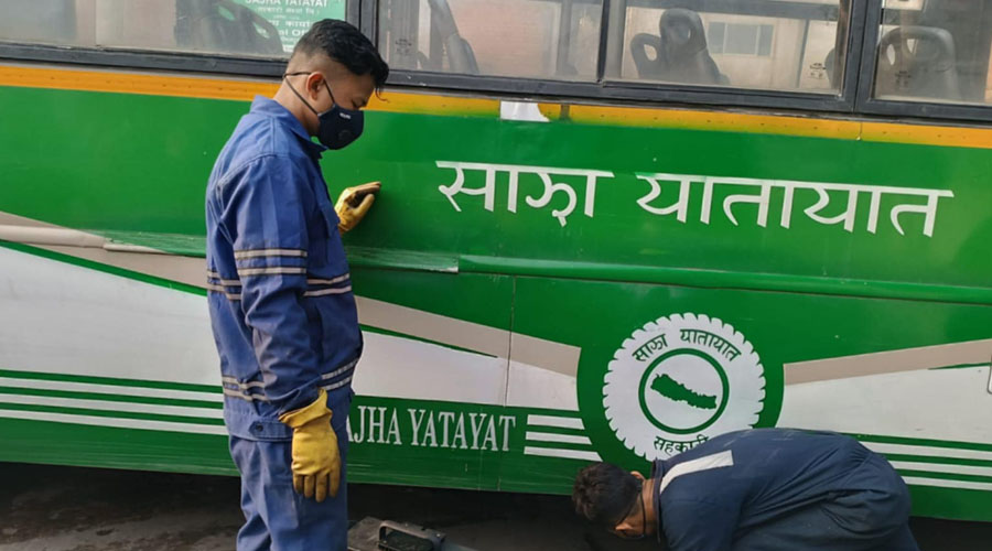साझा यातायातका ३१ मध्ये १२ वटा सवारीमा प्रदूषण जाँच फेल