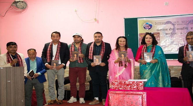 वरिष्ठ गायिका  देविका बन्दनालाई  आईएनसीद्वारा सम्मान