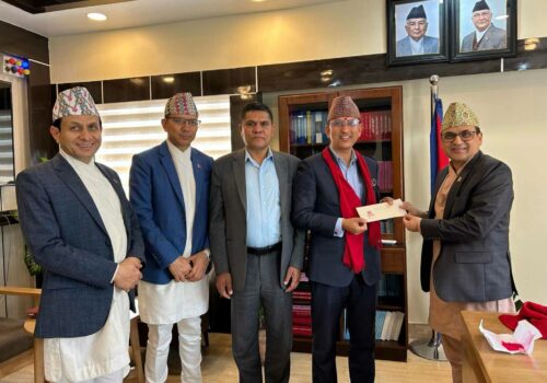 नेप्सेमा सीईओमा चापागाईँ नियुक्त, राजस्व सचिव घिमिरेबाट बुुझे नियुक्ति पत्र