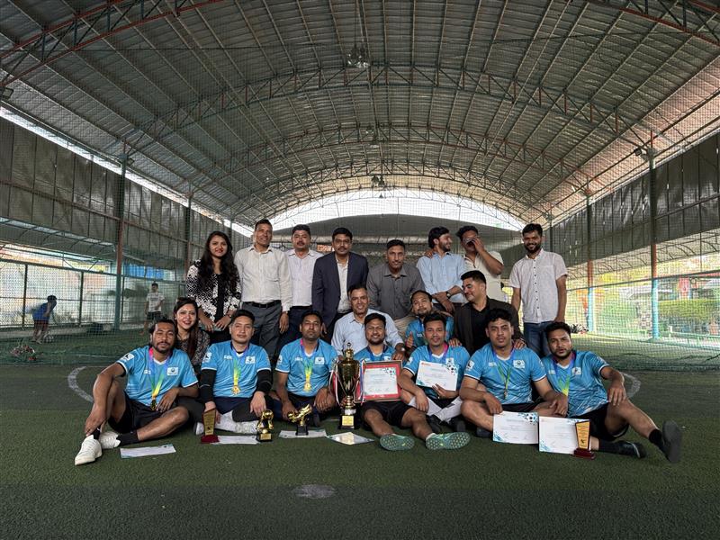 हिमालयन एभरेष्ट इन्स्योरेन्सलाई दोस्रो इन्स्योरेन्स कप फुट्सल टुर्नामेन्टको उपाधि