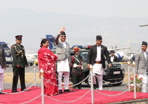 प्रधानमन्त्री ओली थाइल्याण्ड प्रस्थान (तस्बिरहरू)