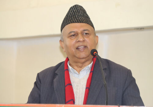 जनताले ल्याएको परिर्वतनविरुद्ध प्रतिगामीहरू सल्बलाए : महासचिव पोखरेल