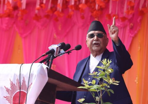 जनताले फ्याँकिसकेको राजतन्त्र ब्युँतने भ्रम पाल्नु हुँदैन : प्रधानमन्त्री