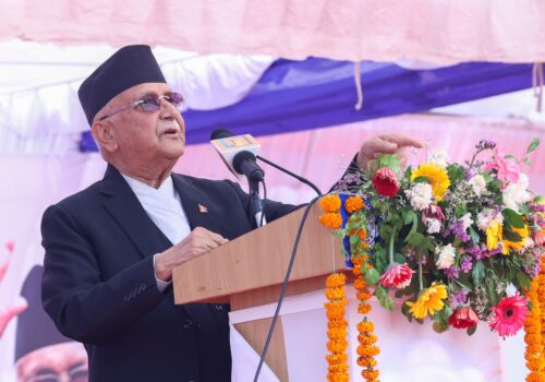 राजतन्त्रले तिरो लिने र  मोजमस्ती गर्ने बाहेक केही जानेको थिएन : प्रधानमन्त्री