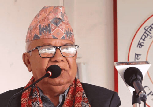 नेकपा एसलाई जनमतको कमि छैन, एमालेमा विलय हुदैन : माधव नेपाल