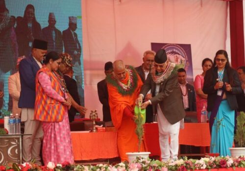 पाणिनिको जन्मभूमि अर्घाखाँची ध्यानभूमि, ज्ञानभूमि र देवभूमि हो : प्रधानमन्त्री ओली