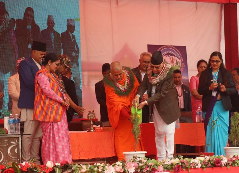 पाणिनिको जन्मभूमि अर्घाखाँची ध्यानभूमि, ज्ञानभूमि र देवभूमि हो : प्रधानमन्त्री ओली