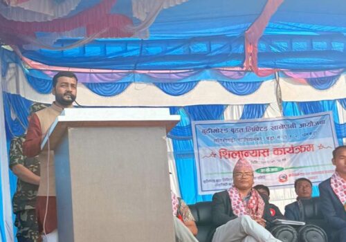 ‘घर-घरमा स्वच्छ खानेपानी पुर्‍याउनु सरकारको प्रमुख लक्ष्य’