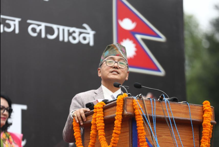 शान्तिवाटीकामा राप्रपा नेपाल प्रदर्शन: कमल थापालाई राजेन्द्र लिङदेनको साथ