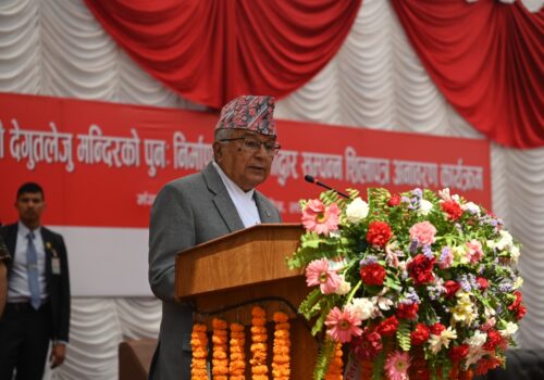पूर्खाको मिहेनत र परिश्रमको चिनो हो सम्पदा, संरक्षण गरौं : राष्ट्रपति पौडेल
