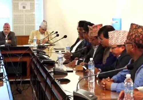 सिंहदरबारमा शिक्षक र सरकारबीच वार्ता जारी