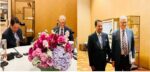 सिंगापुरमा चौधरीले भेटे बिल गेट्स: नेपालको स्वास्थ्य र रोजगारी क्षेत्रका विषयमा छलफल