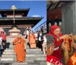 स्वामी कैलाशानंद महाराजद्वारा चन्द्रागिरि स्थित भालेश्वर महादेवको दर्शन तथा पूजा आराधना