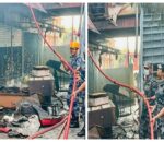 सतुङ्गलको रहेको राधेराधे कम्प्लेक्समा आगलागी