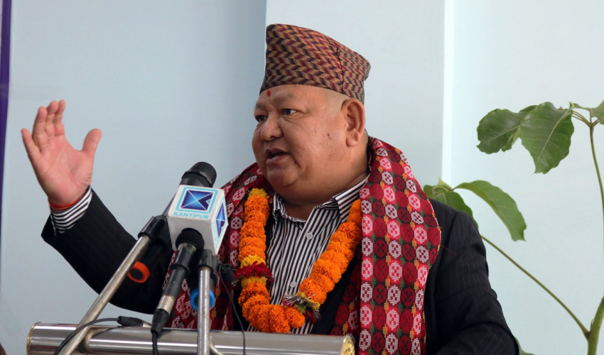 पूर्वमन्त्री आलेद्धारा ठूला केदार धामको महायज्ञका लागि एक लाख ११ हजार सहयोग