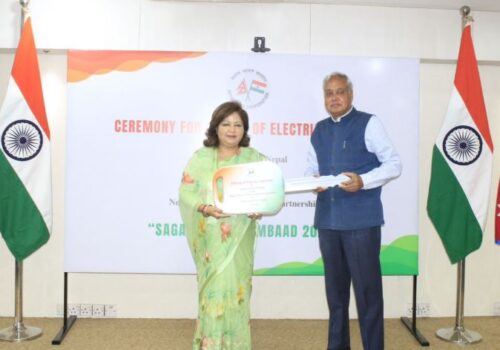 सगरमाथा संवादका लागि भारतले दियो १५ वटा सवारीसाधन