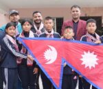 नेपाली जुडो टोली भुटान प्रस्थान