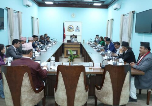विवादित बुँदामा ‘एक पटकका लागि’ भन्ने शब्द थपेर भूमि विधेयक संसदमा