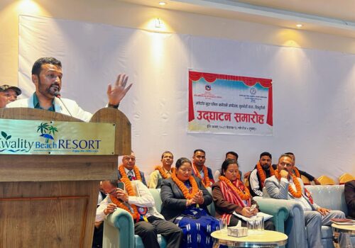 शुद्ध, सुरक्षित खानेपानी अब सपना होइन, व्यवहारिक हक बन्नेछ: मन्त्री यादव