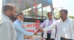स्थानीयवासीको सहयोगमा विद्यालयलाई बस हस्तान्तरण